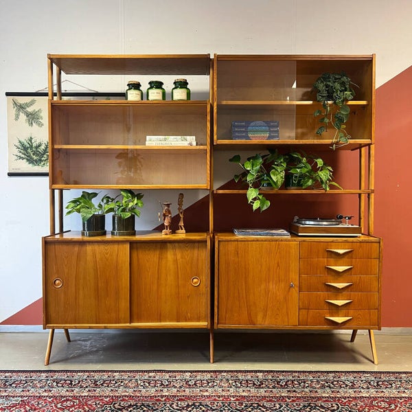 Vintage wandmeubel •Frantisek Jirák•