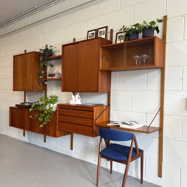Vintage XL wandmeubel •Poul Cadovius•