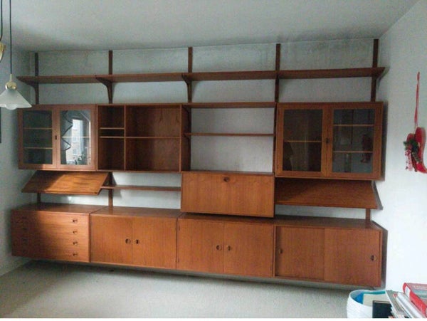 Vintage wandsysteem •HG Møbler Denmark•