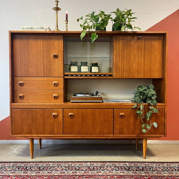 Vintage buffetkast, highboard