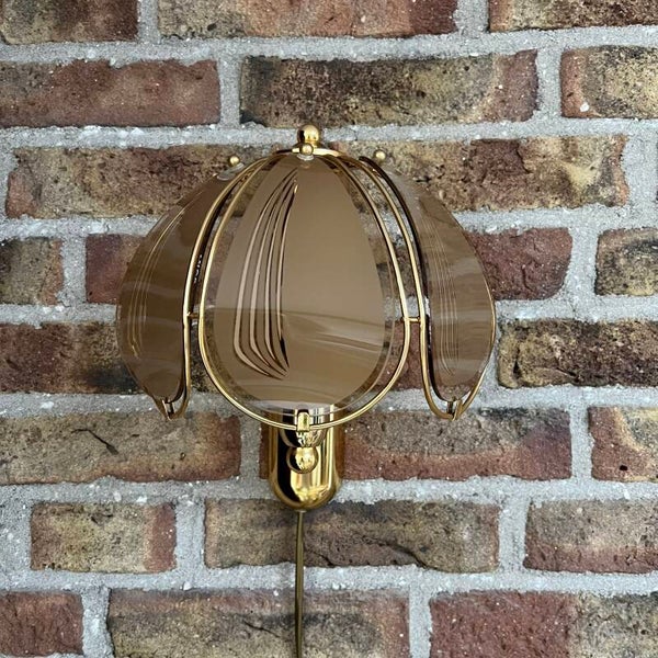 Vintage wandlampje (3 stuks)