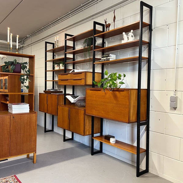 Vintage wandmeubel •Asko Finland•
