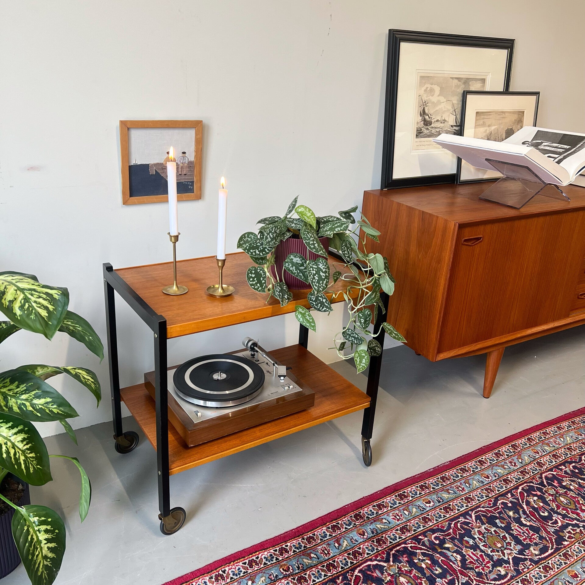 Vintage trolley, Fins