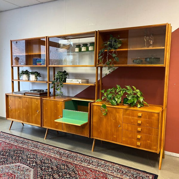 Vintage wandmeubel •Frantisek Jirák•