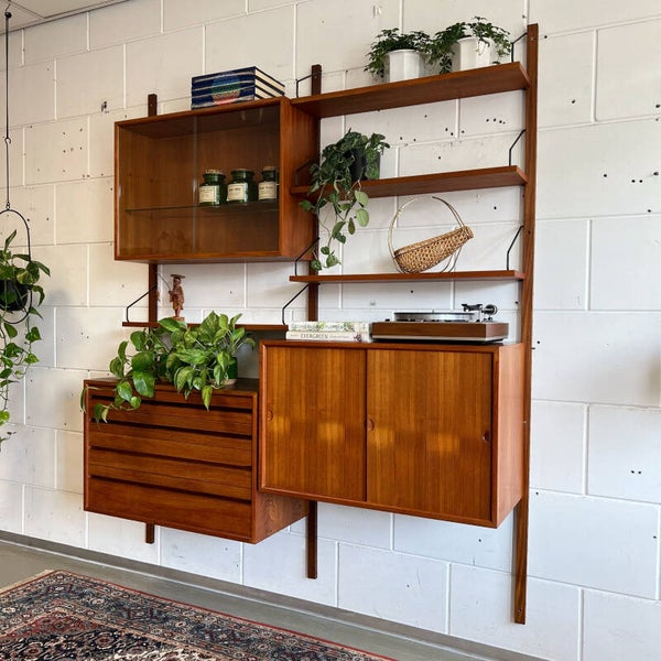 Vintage wandsysteem •Poul Cadovius• part 1/2