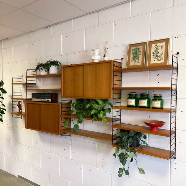 Vintage wandsysteem, Zweeds •Nisse String•