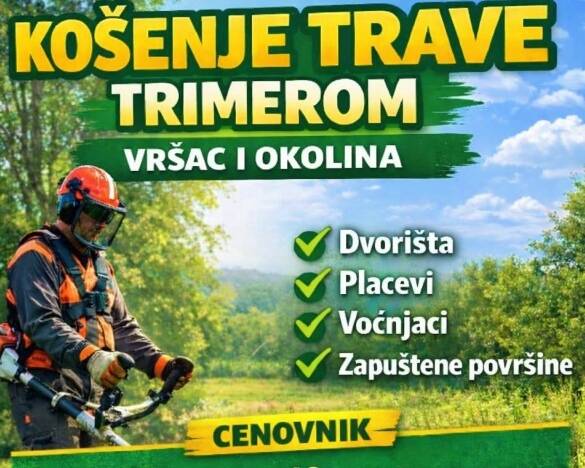 Košenje trave