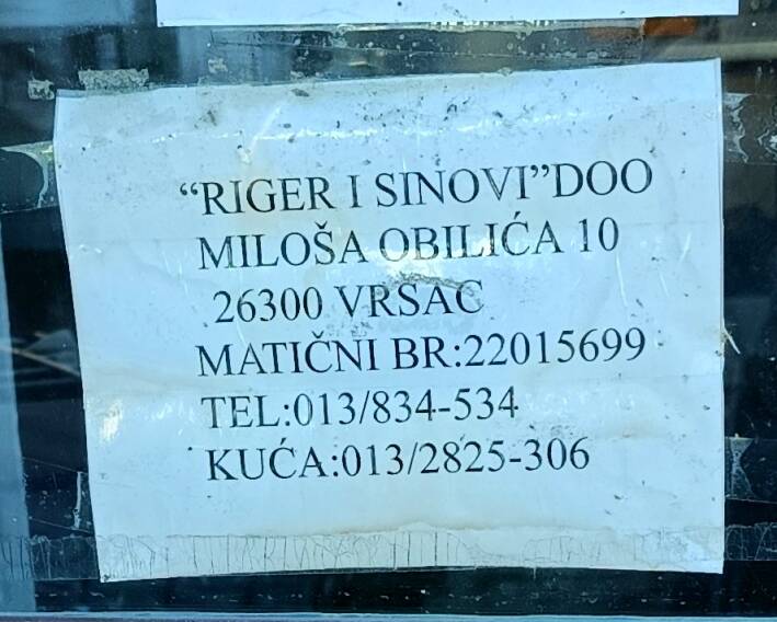 Riger i sinovi doo