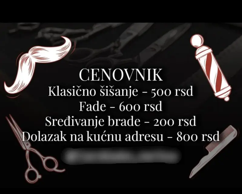 Zoran Martinov muški frizer Vršac