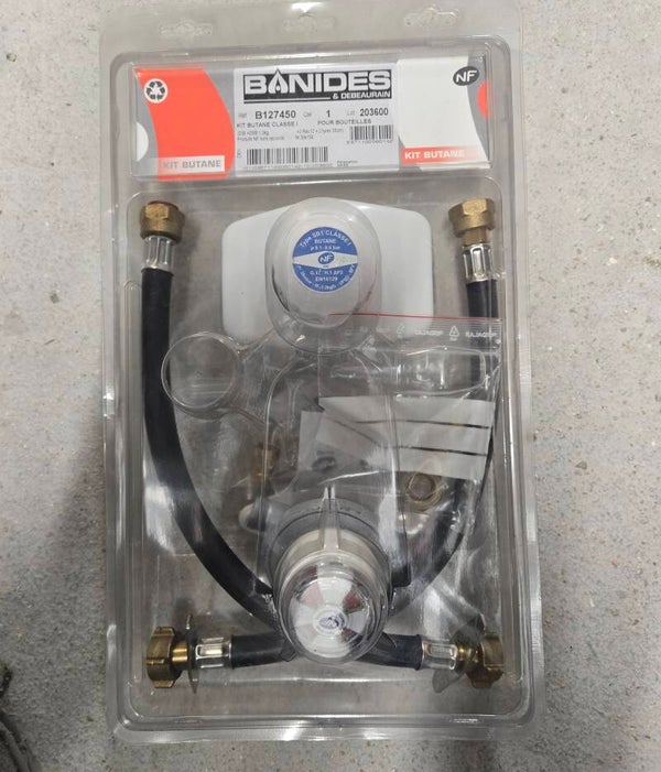 Kit butane 1.3 kg/h classe 1 - BANIDES - B127450
