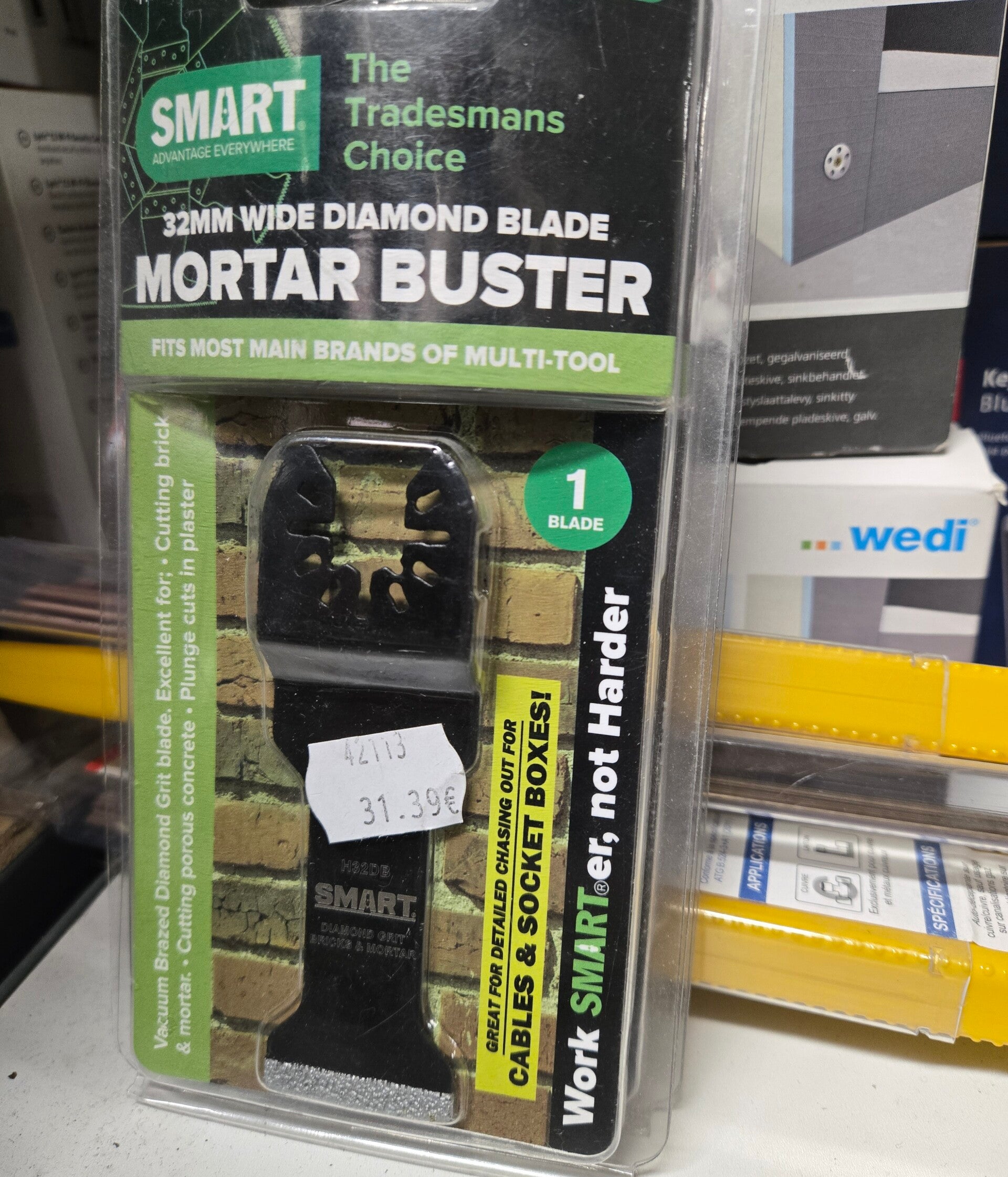 H32DB1 Smart Blades Blades A 32x58mm TRA 1st Mortier Cutter