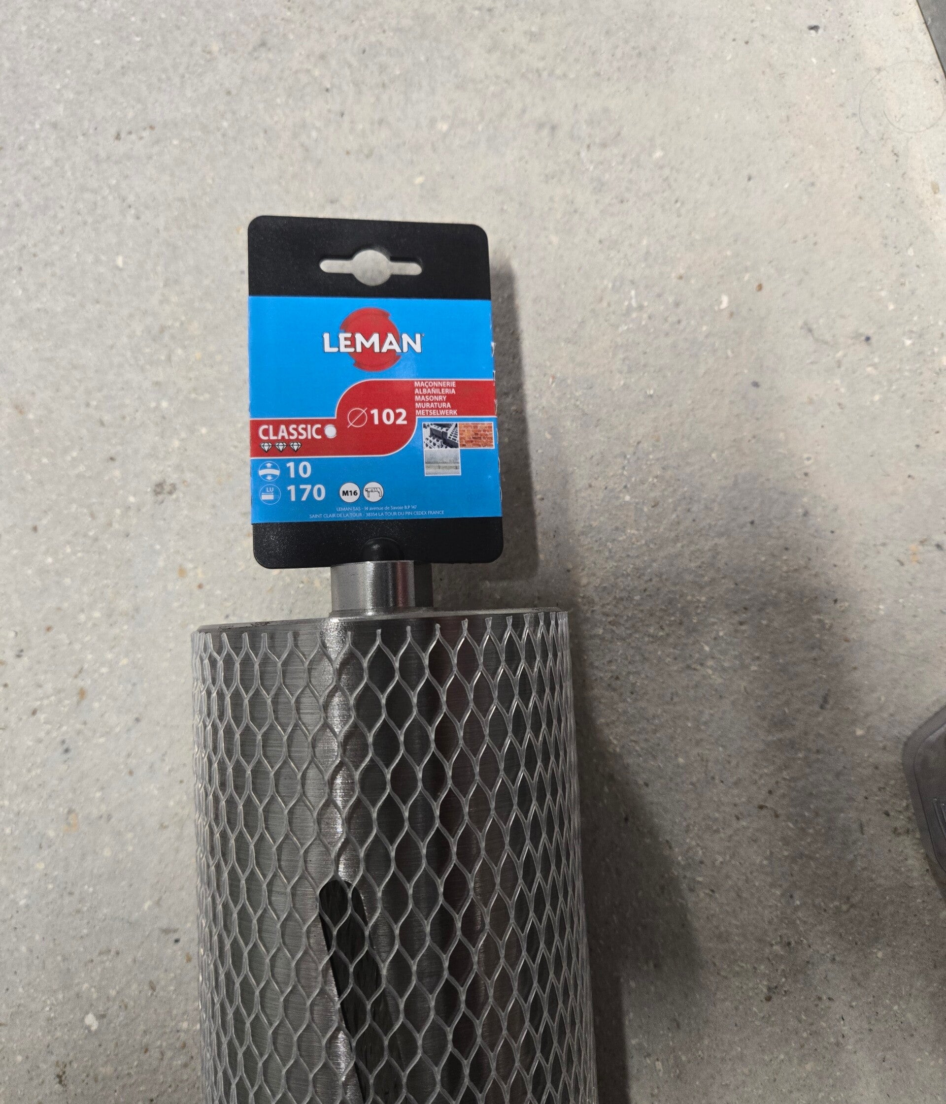 COURONNE DIAMANT D.102 / M16 POUR PERFORATEURS - 5216102 - LEMAN