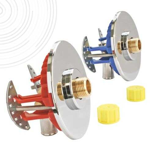 Module de raccordement - robinet évier/lavabo à sertir PER - 303510106 - Fixoconnect
