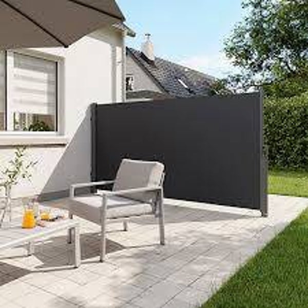 Store occultant horizontal gris L. 1,6 m x H. 3 m - Marque BLOOMA