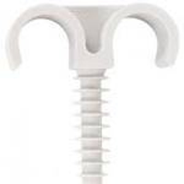 CLIP DOUBLE GRIS D 25/100 ING FIXATION A301850