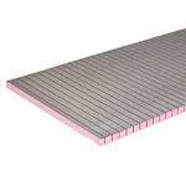 Panneau à carreler scindé verticalement Q-board - 60 x 130 cm, ép.30 mm (vendu par lot de 2)