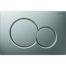Geberit 115770465 Sigma 01 Plaque de déclenchement Sigma01 115.770.465, Chromé Mat