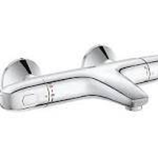 Mitigeur thermostatique Bain / Douche 1/2 Grohtherm 1000 Chromé GROHE 34821003