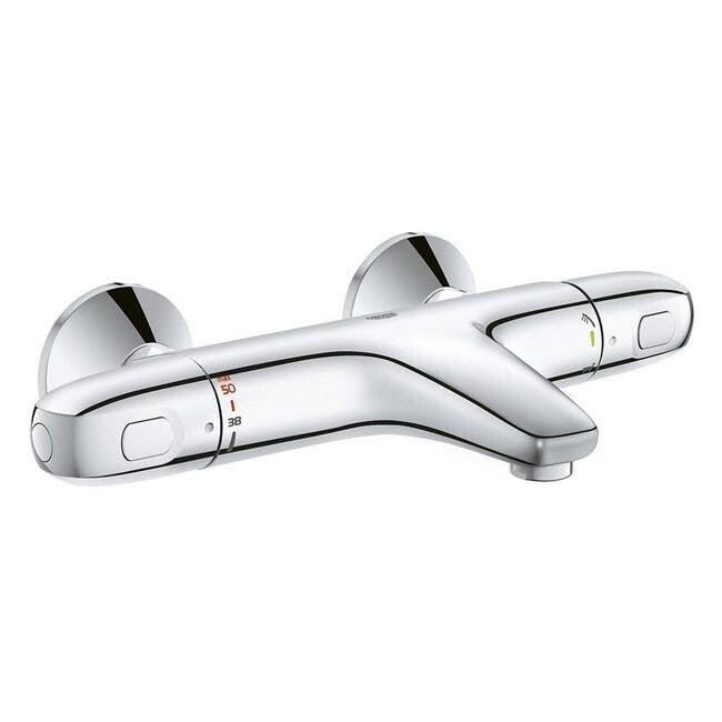 GROHE - Mitigeur thermostatique Bain / Douche 1/2 Grohtherm 1000 Chromé GROHE 34821003