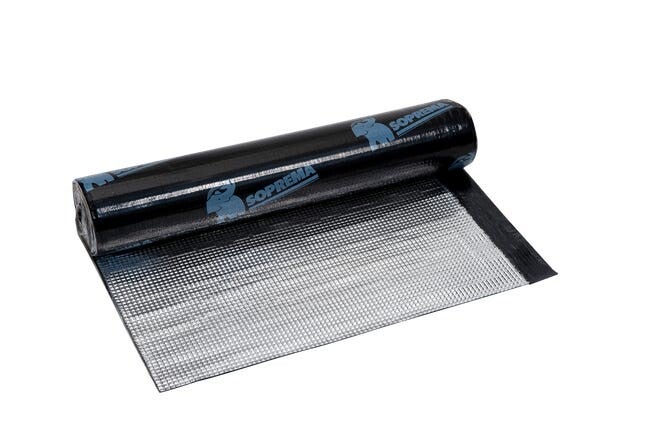Membrane d'étanchéité pour toit plat Membrane soprema gris l.1 x L.6 m SOPREMA