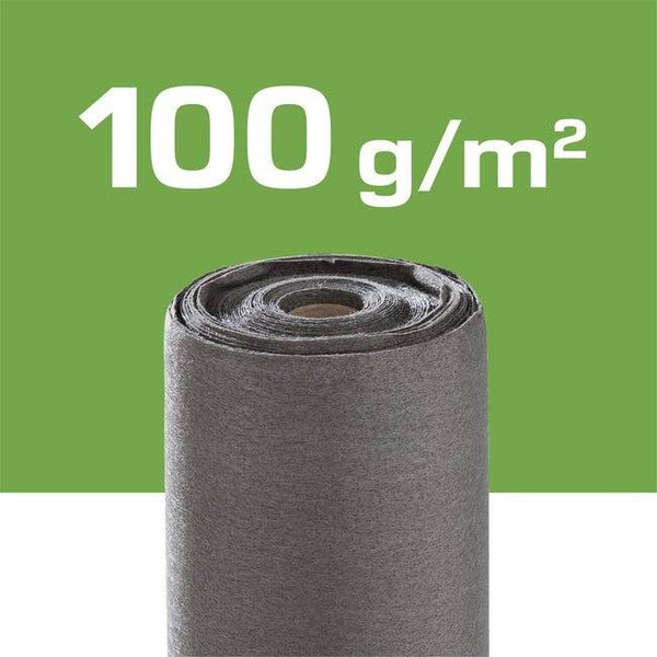 Géotextile AXTON, gris 100g/m², 2x25m