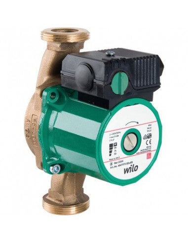 Wilo 4029062 Star-Z 25/2 EM 230V Pompe de Circulation d'Eau Chaude Sanitaire, Laiton