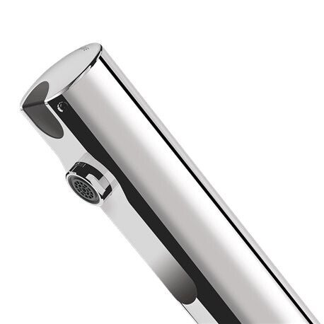 Robinet DELABIE lavabo 440101 Tempomatic 4 alim. Sur secteur - prise, Sans robinet d’arrêt