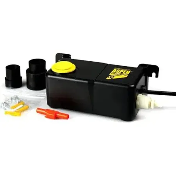 Pompe à bac MINI TANK - ASPEN  Pompe de relevage à piston pour les condensats de climatisation.