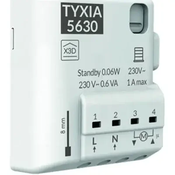Delta Dore - TYXIA 5630 récepteur radio 230V volet roulant 1A (30 Nm) - 6351401