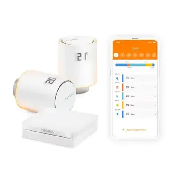 Pack têtes thermostatiques intelligentes Netatmo (NVP-PRO)