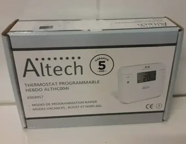 ALTECH Thermostat programmable hebdomadaire ALTHC004i