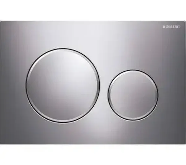 Plaque de Déclenchement Geberit Sigma20 à visser Acier inoxydable 115889SN1