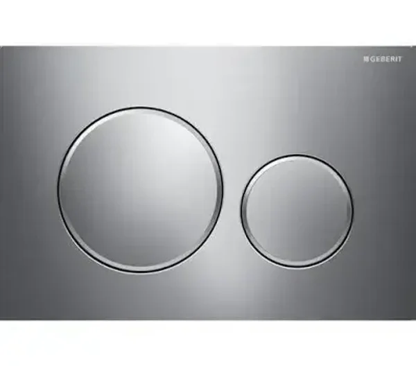 Geberit Sigma 20 115882KH1 chromé brillant / chromé satiné