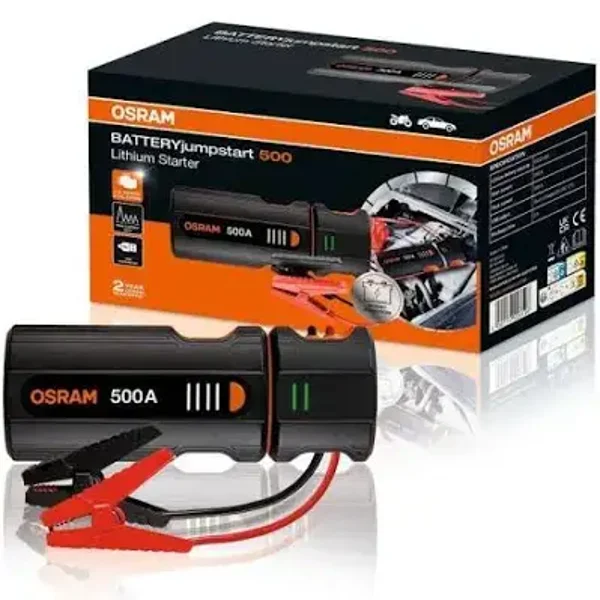 Chargeur, booster et câbles  Batterie De Démarrage Batteryjumpstart 500 Osram Ojs010