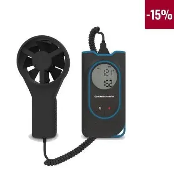 Thermo-anémomètre à hélice avec sonde à hélice inté Sauermann/Kimo SIVV3