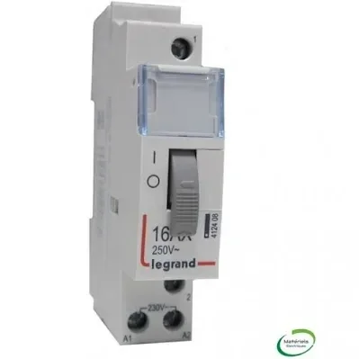 Télérupteur Standard à vis 1P 16A 1F - LEGRAND 412408