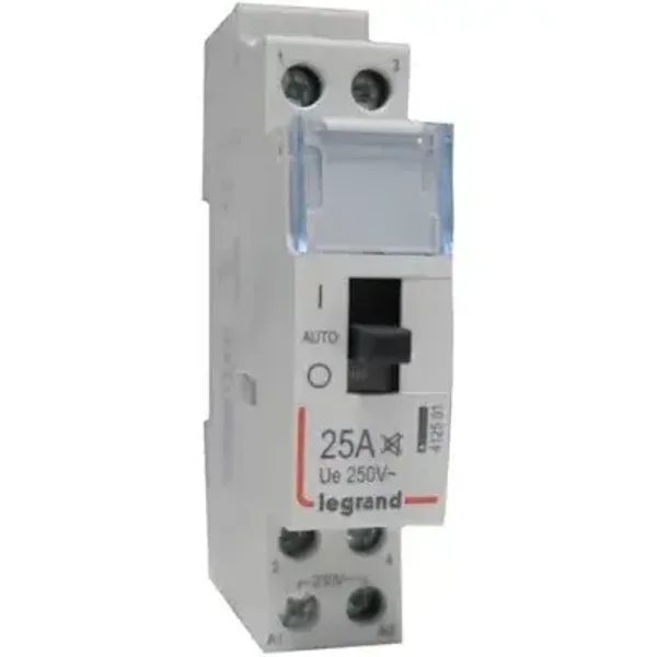 Legrand - Contacteur CX3 J/N heures creuses - 25A bipolaire pour chauffe-eau - Réf : 412501
