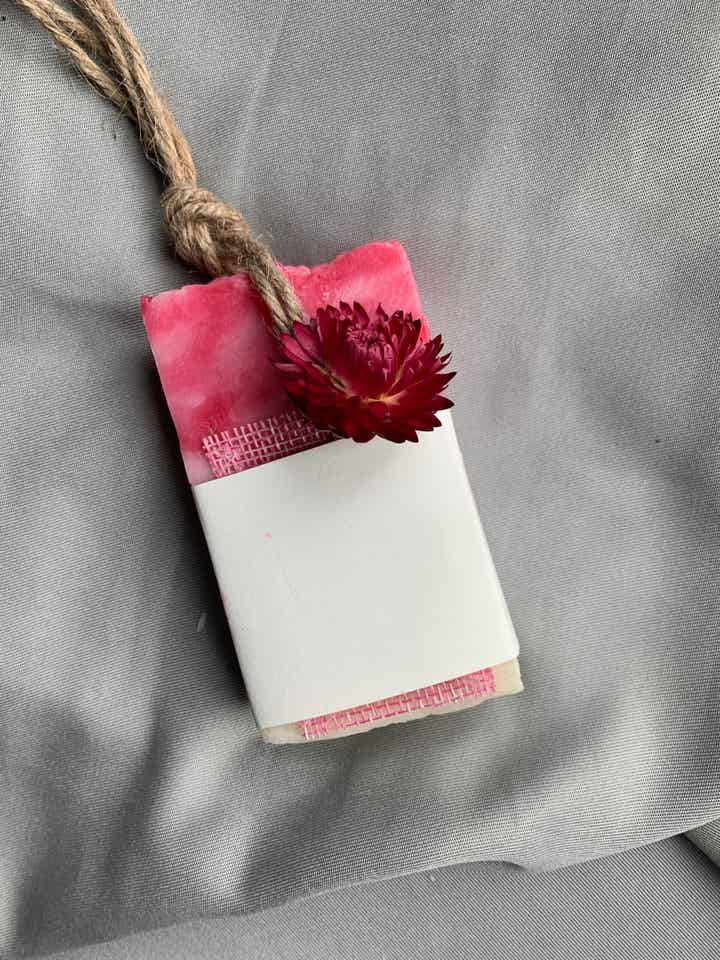 Soapbar aan koord | Gepersonaliseerd
