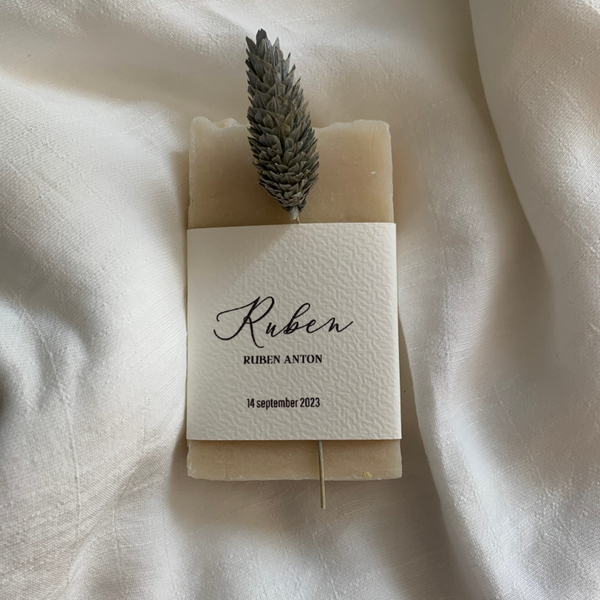 Geboorte soapbar jongen | Gepersonaliseerd