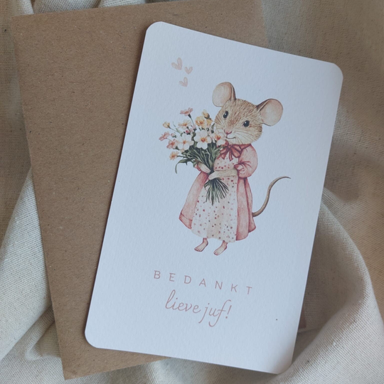 Kaart | Bedankt juf