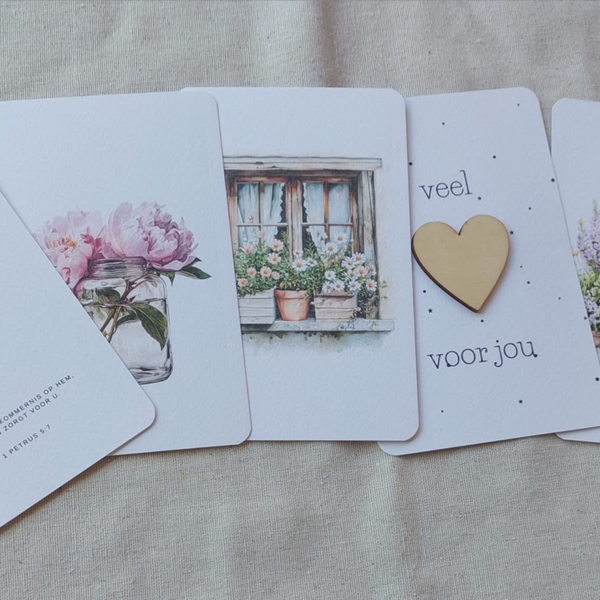 Kaarten set | 5 stuks
