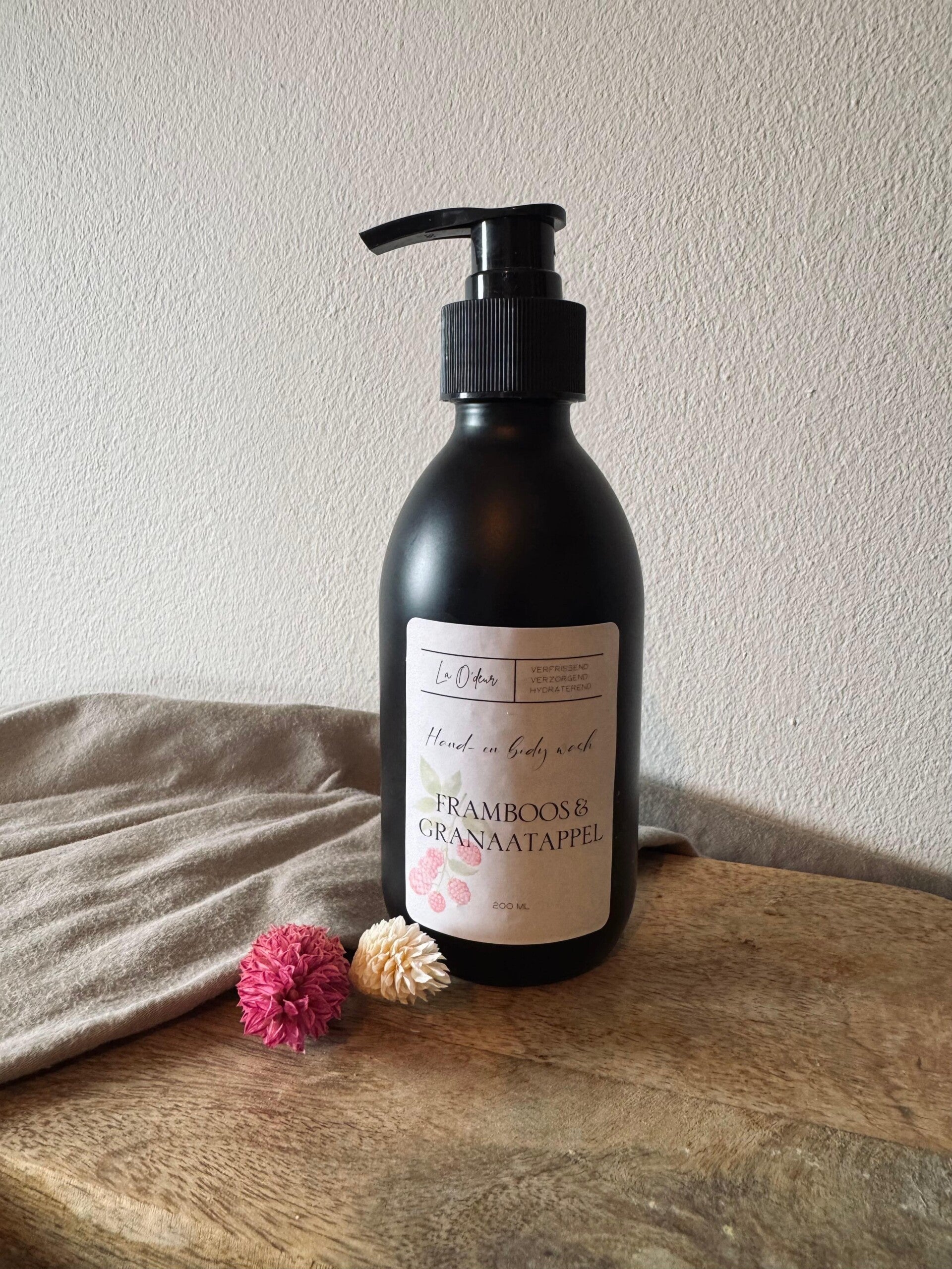 Hand en body wash | Framboos & Granaatappel