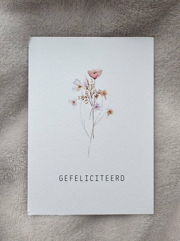 Kaart | Gefeliciteerd