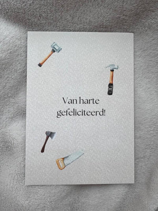 Kaart | Gefeliciteerd gereedschap