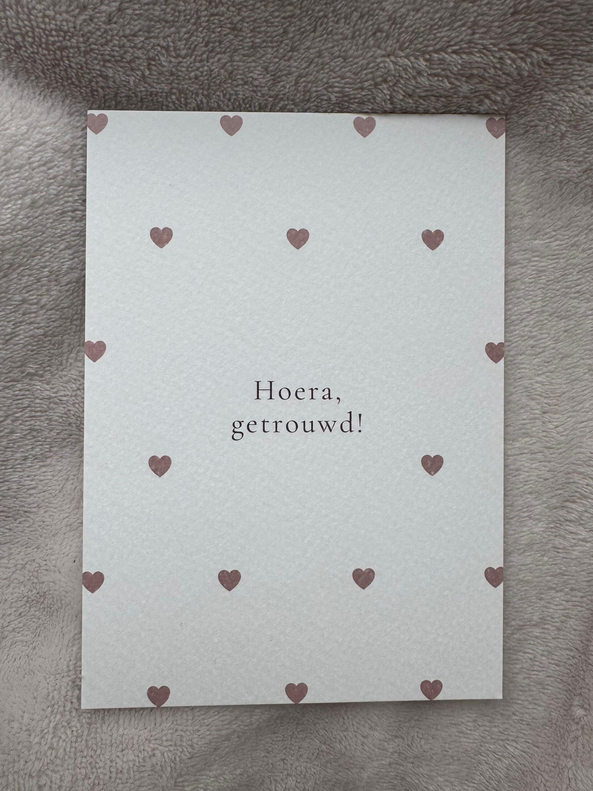 Kaart | Hoera getrouwd