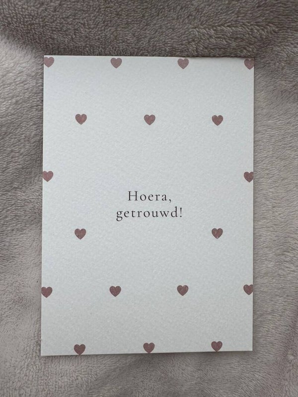 Kaart | Hoera getrouwd