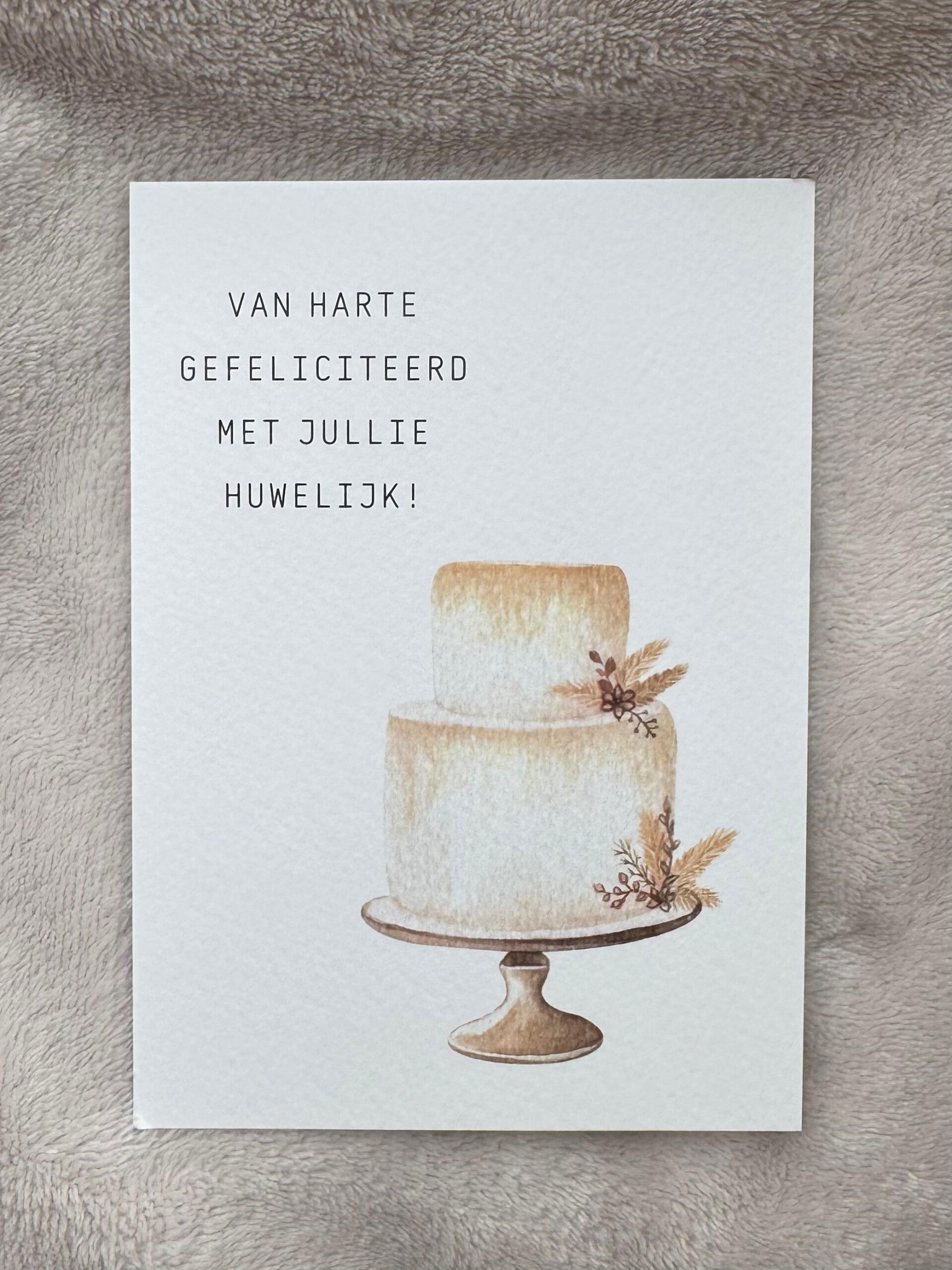 Kaart | Gefeliciteerd met jullie huwelijk