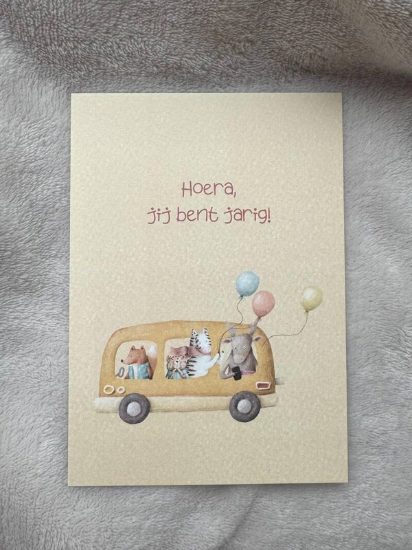 Kaart | Hoera, jij bent jarig