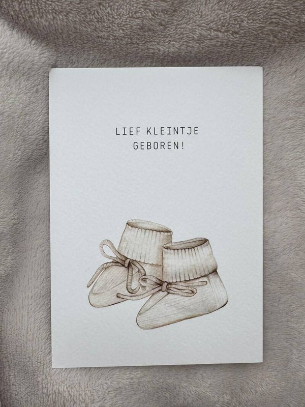 Kaart | Lief kleintje geboren