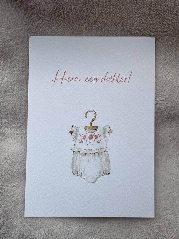 Kaart | Hoera, een dochter!